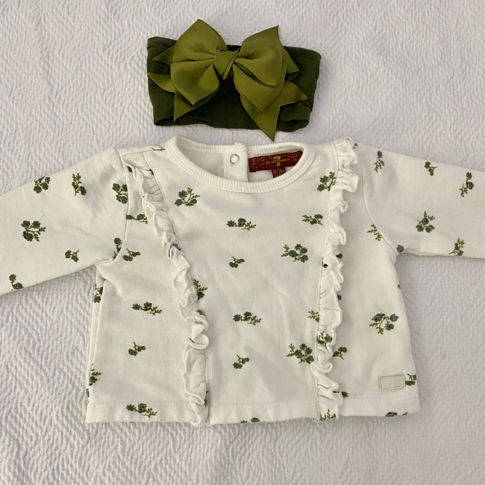 Baby Floral Sweater